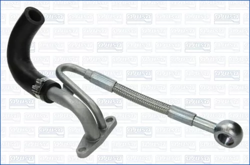 Olieleiding, turbocompressor