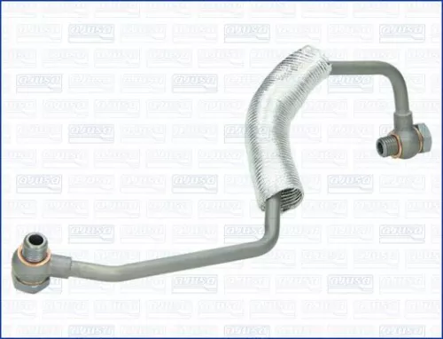 Olieleiding, turbocompressor