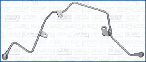 Olieleiding, turbocompressor