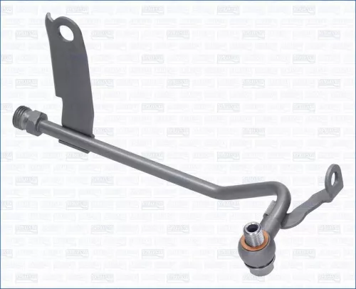 Olieleiding, turbocompressor