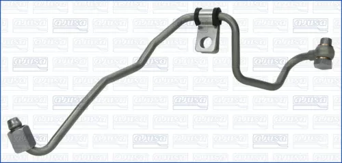 Olieleiding, turbocompressor